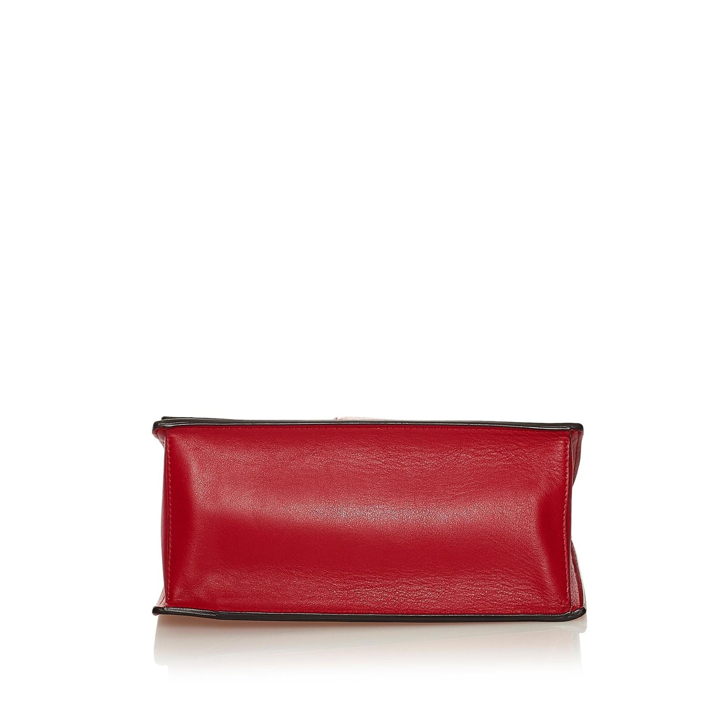 Fendi Kan U Leather Satchel (35049)