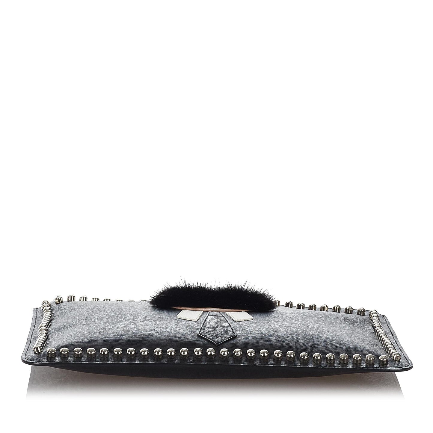 Fendi Karlito Leather Clutch Bag (26787)