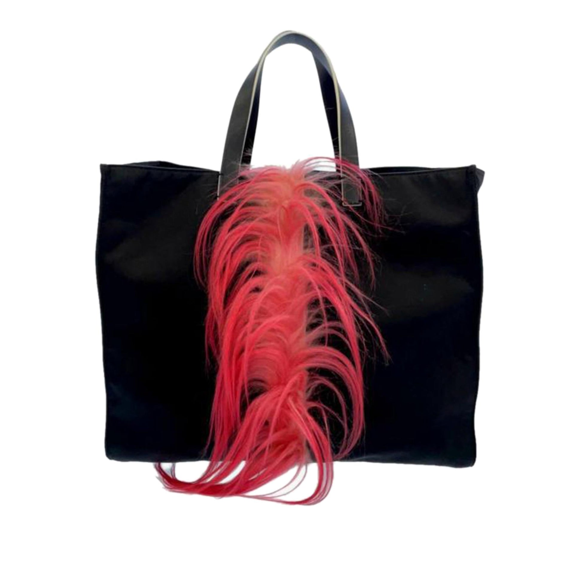 Fendi Zucca Canvas and Leather Convertible Baguette