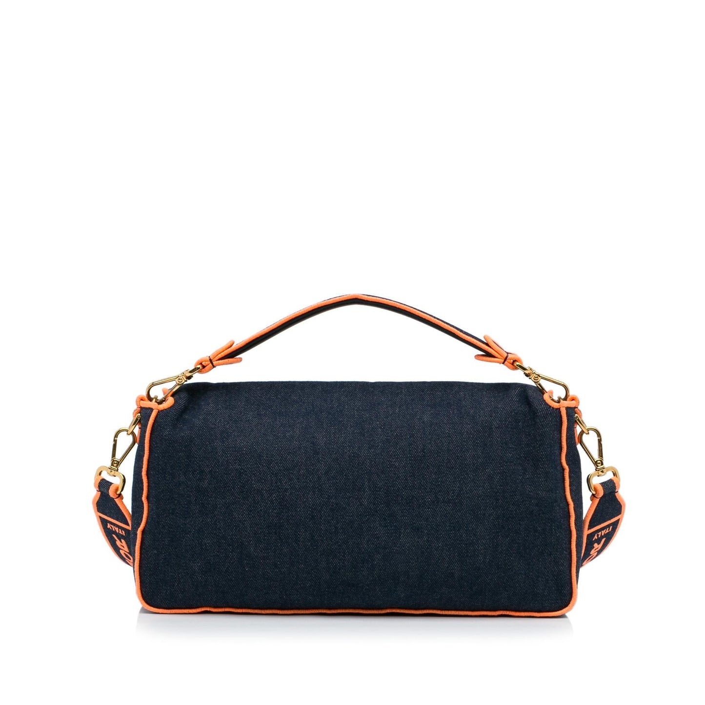 Fendi Large Denim Baguette Bag (zrIjdA)