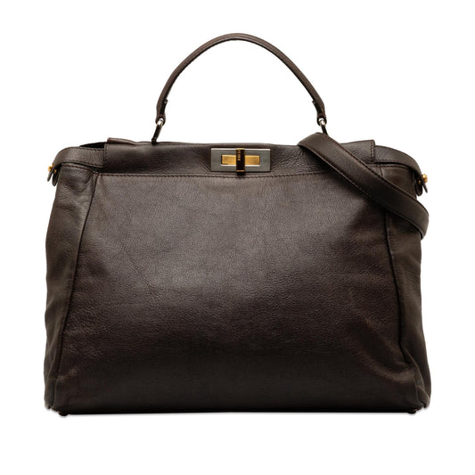 Fendi Large Peekaboo Satchel (cYT7Bd)
