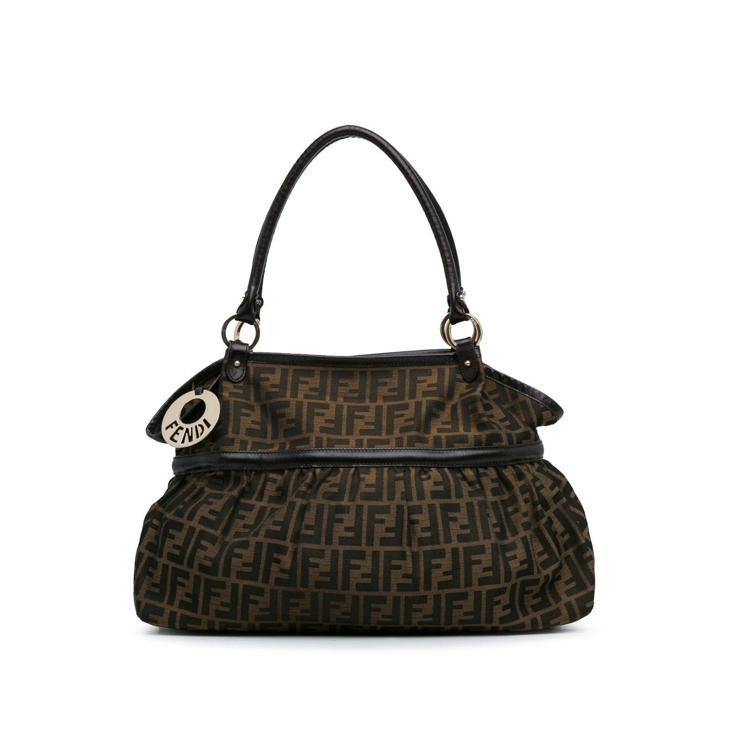 Fendi Large Zucca Canvas Chef Shoulder Bag (fxpyVR)