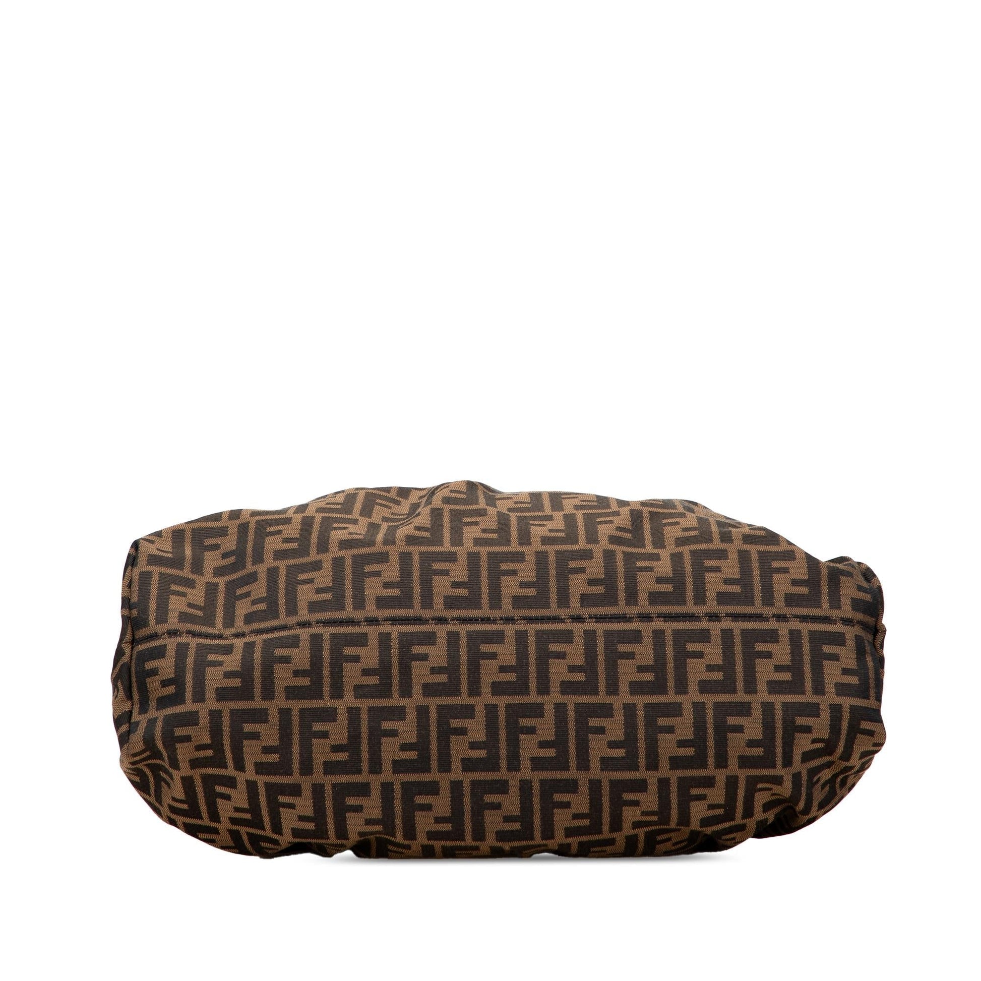 Fendi Large Zucca Canvas Chef Shoulder Bag