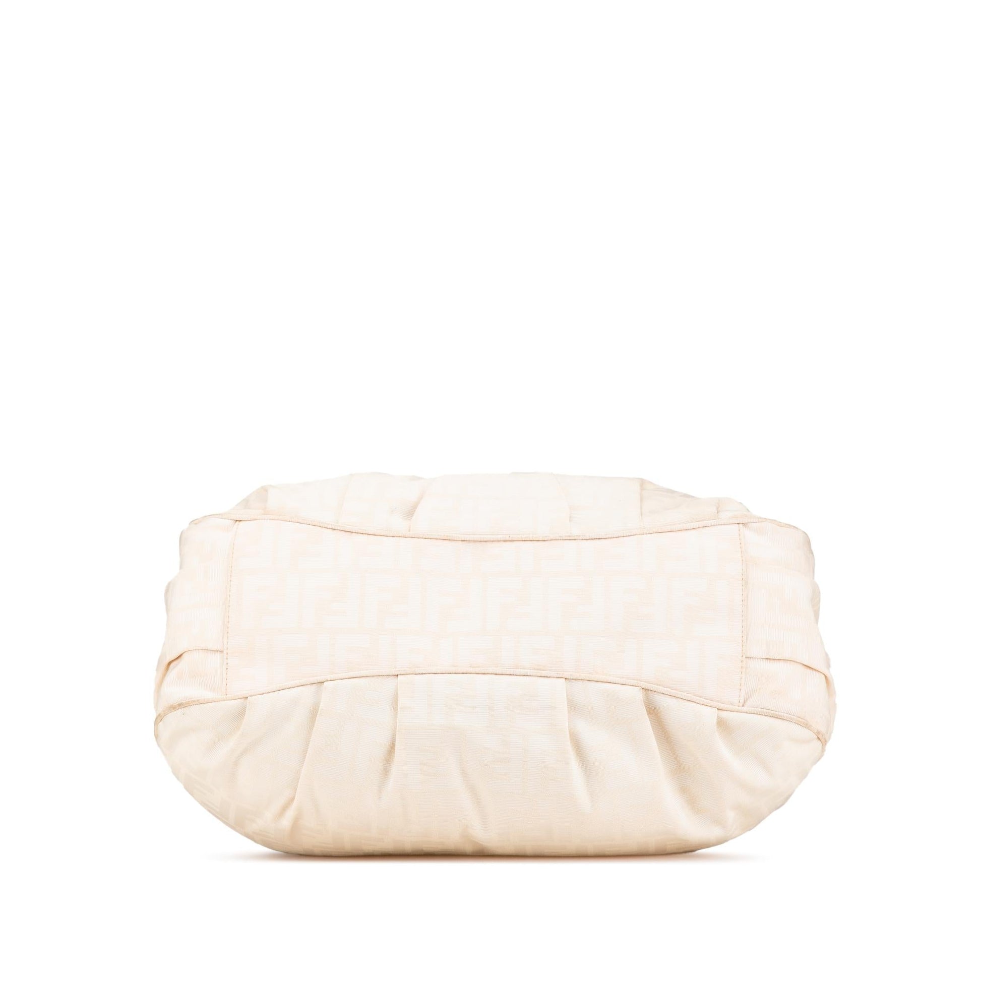 Fendi Large Zucca Canvas Mia Tote