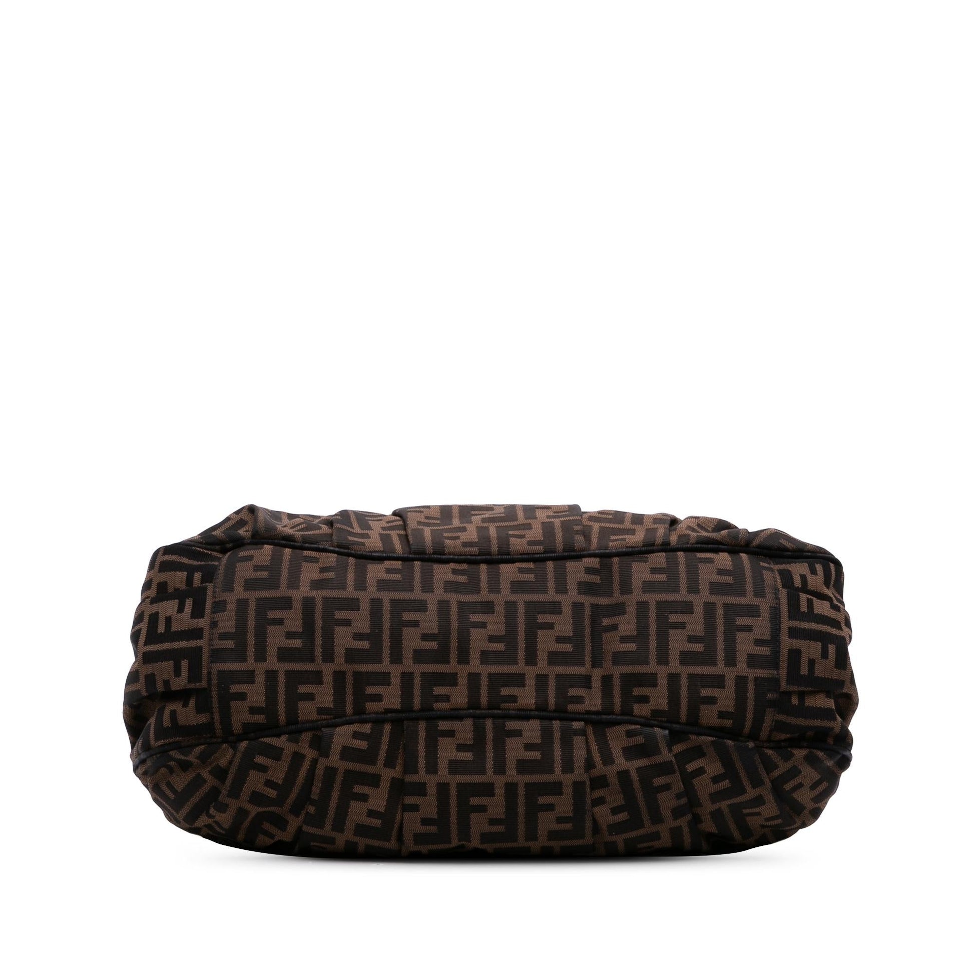 Fendi Joshua Vides California Sky Medium Embossed Leather Baguette Satchel