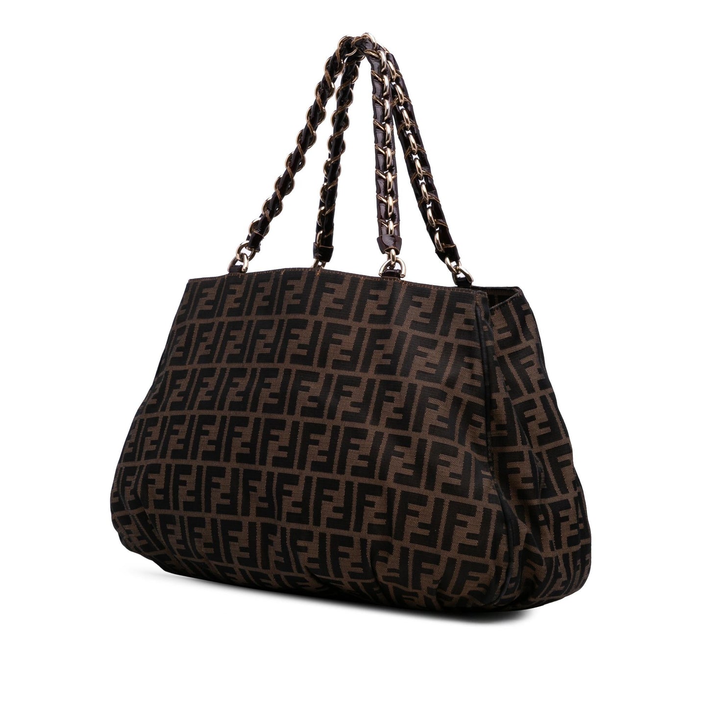 Fendi Joshua Vides California Sky Medium Embossed Leather Baguette Satchel