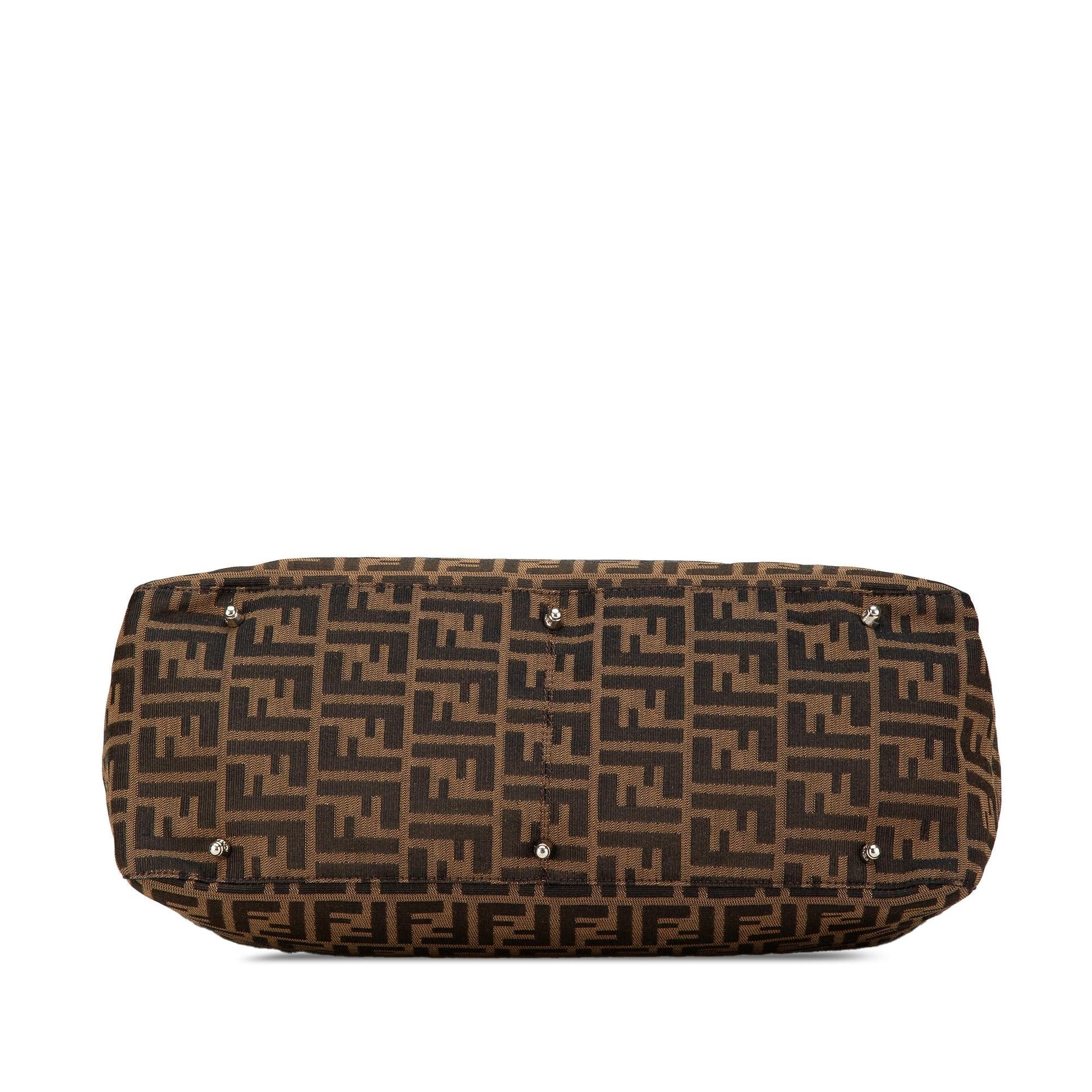 Fendi Large Zucca Canvas Twins Tote