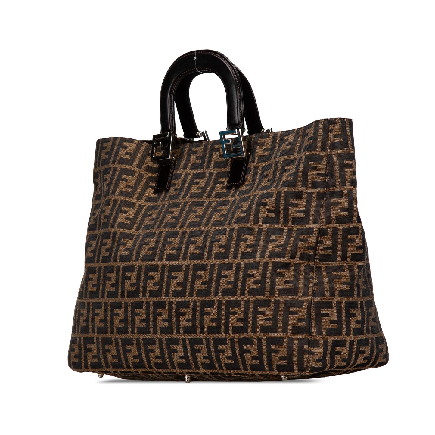 Fendi Large Zucca Canvas Twins Tote