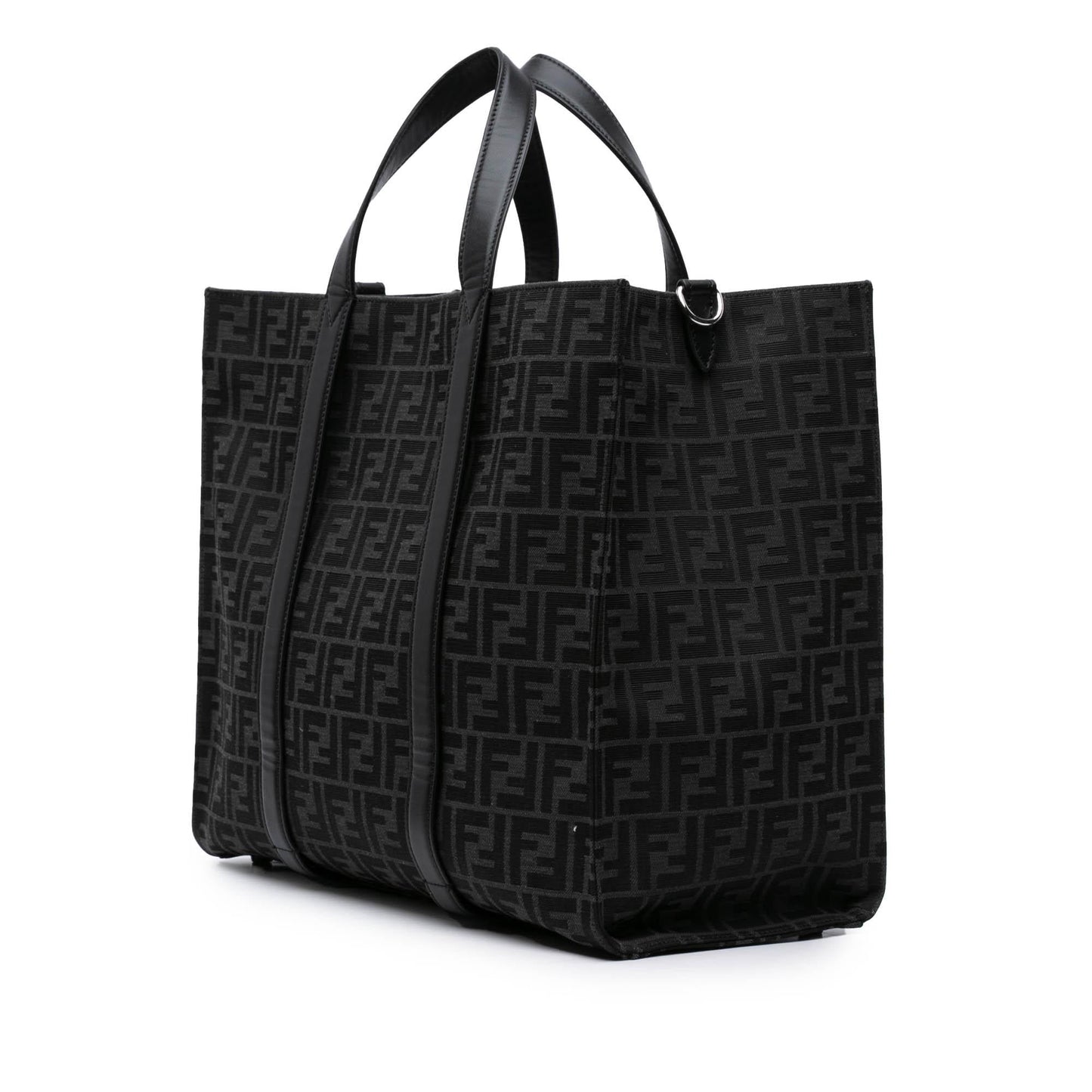 Fendi Large Zucca Jacquard Shopper Tote