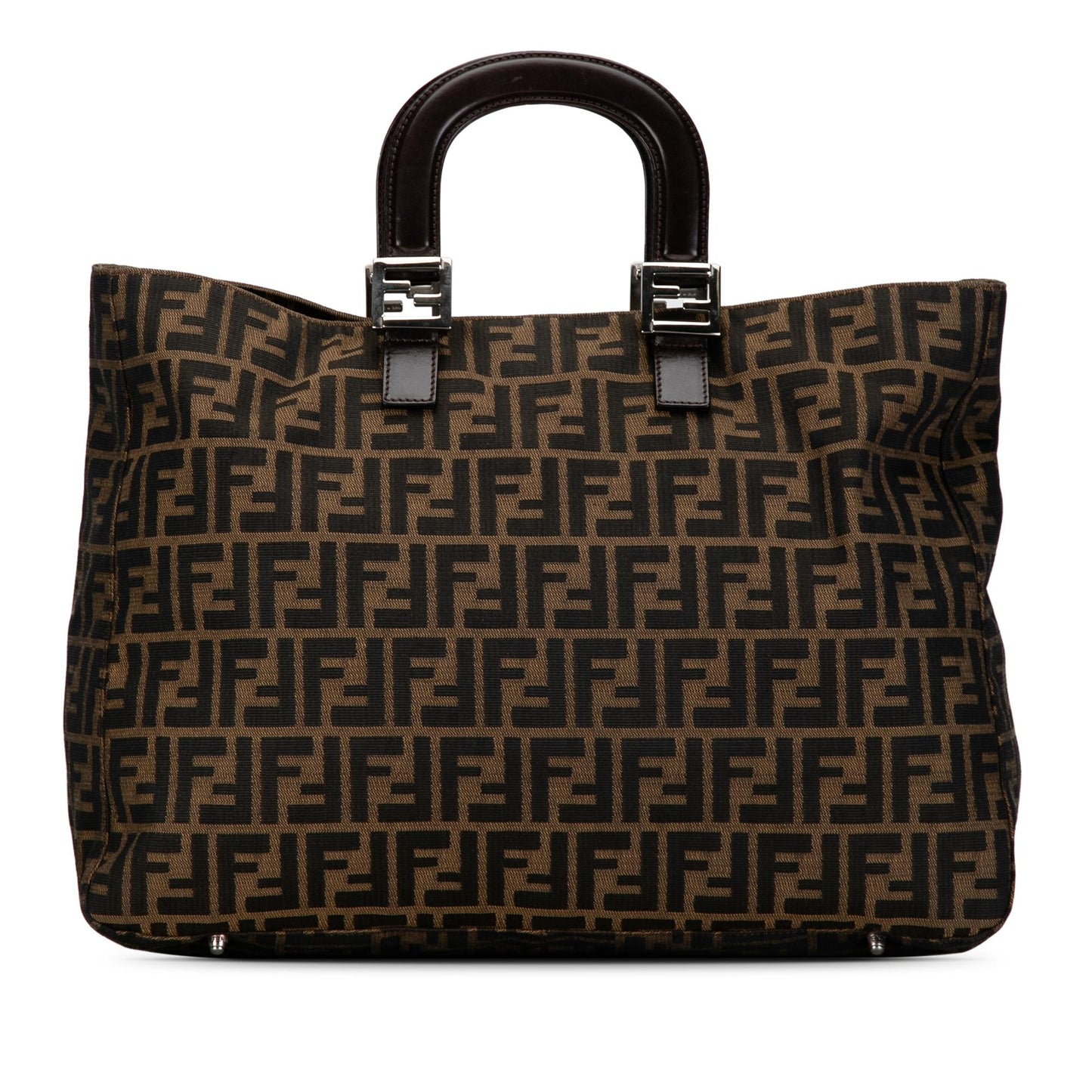 Fendi Large Zucca Twins Tote (uvEf47)