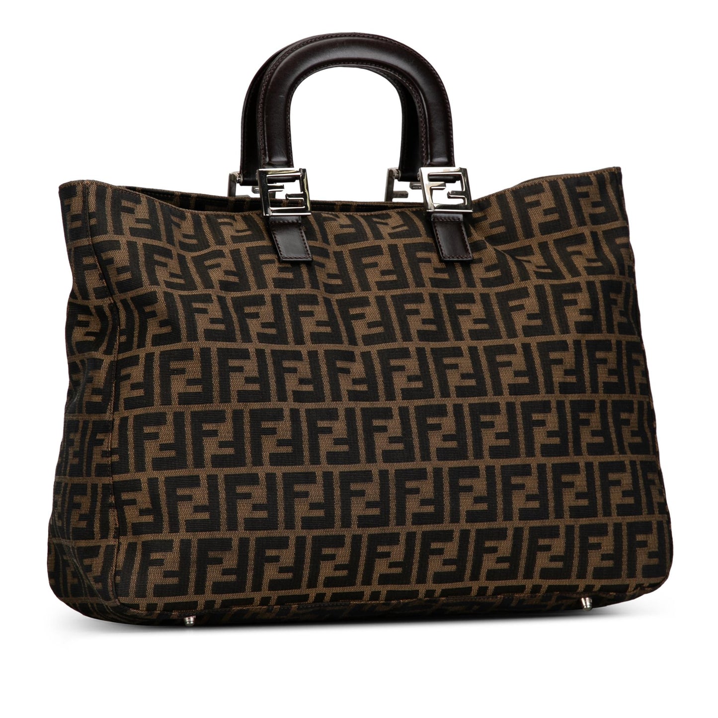 Fendi Large Zucca Twins Tote (uvEf47)
