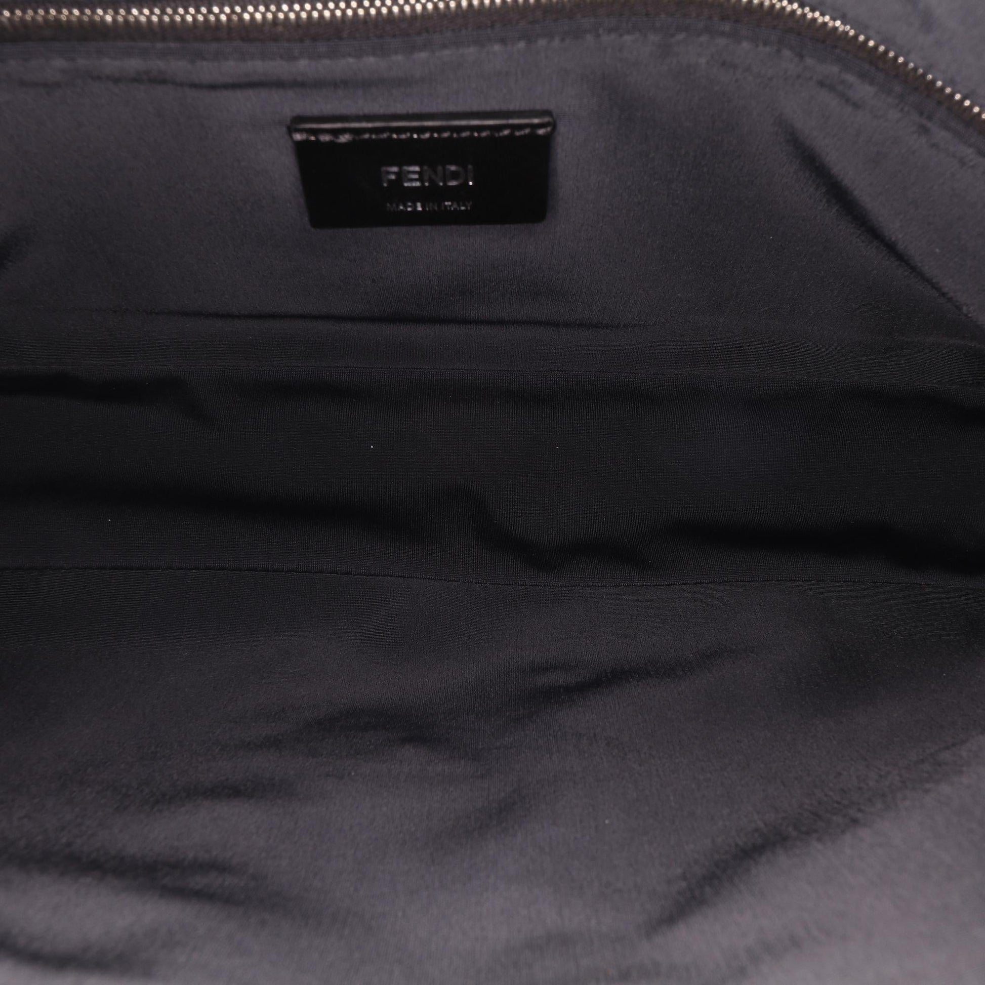 Fendi Large Zucca Vertigo Mesh Baguette Satchel