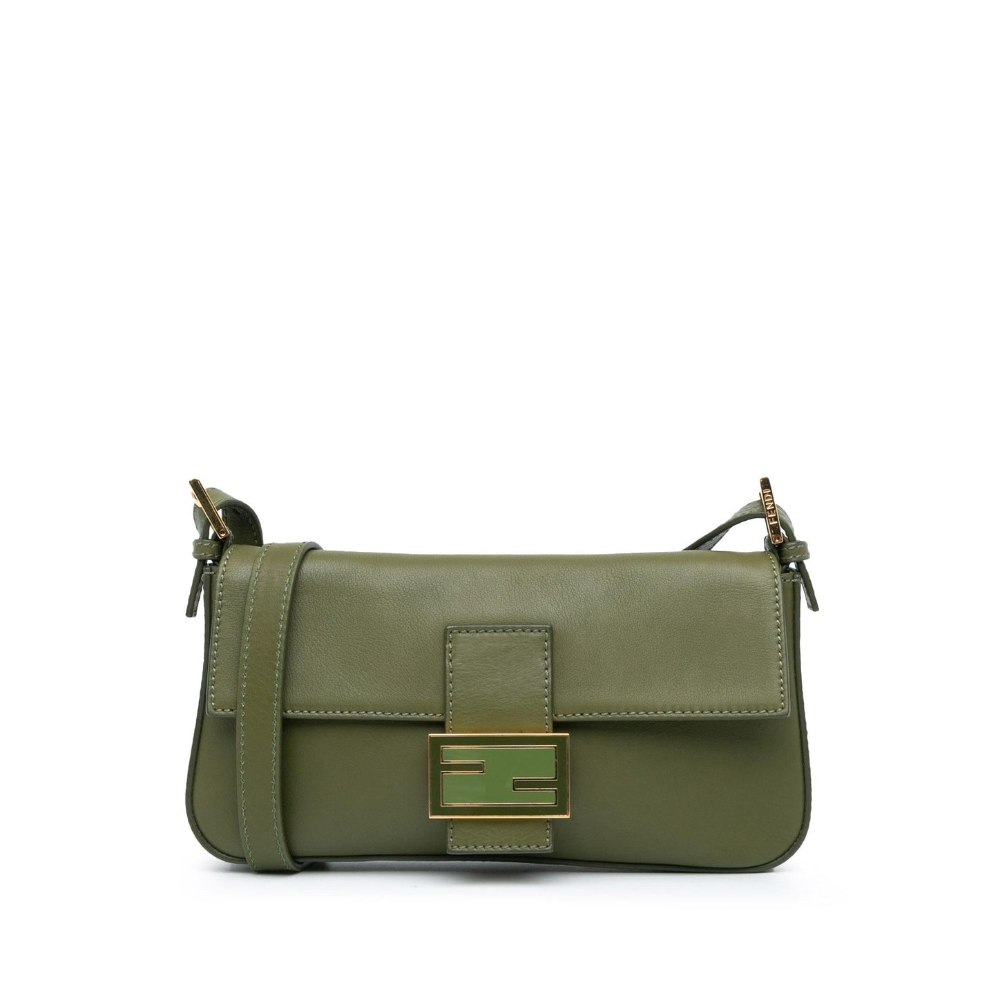Fendi Leather Baguette Crossbody (ZNxLQ5)