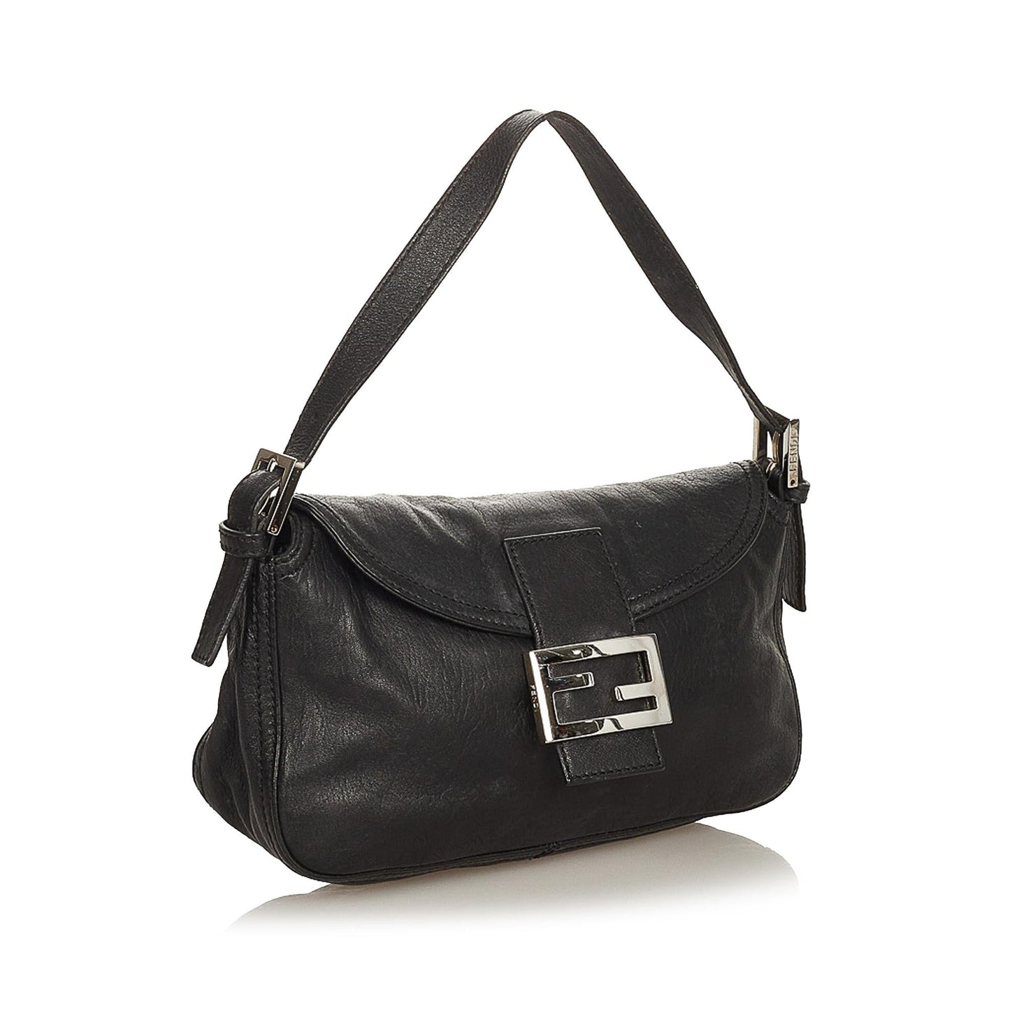 Fendi Leather Baguette (26236)