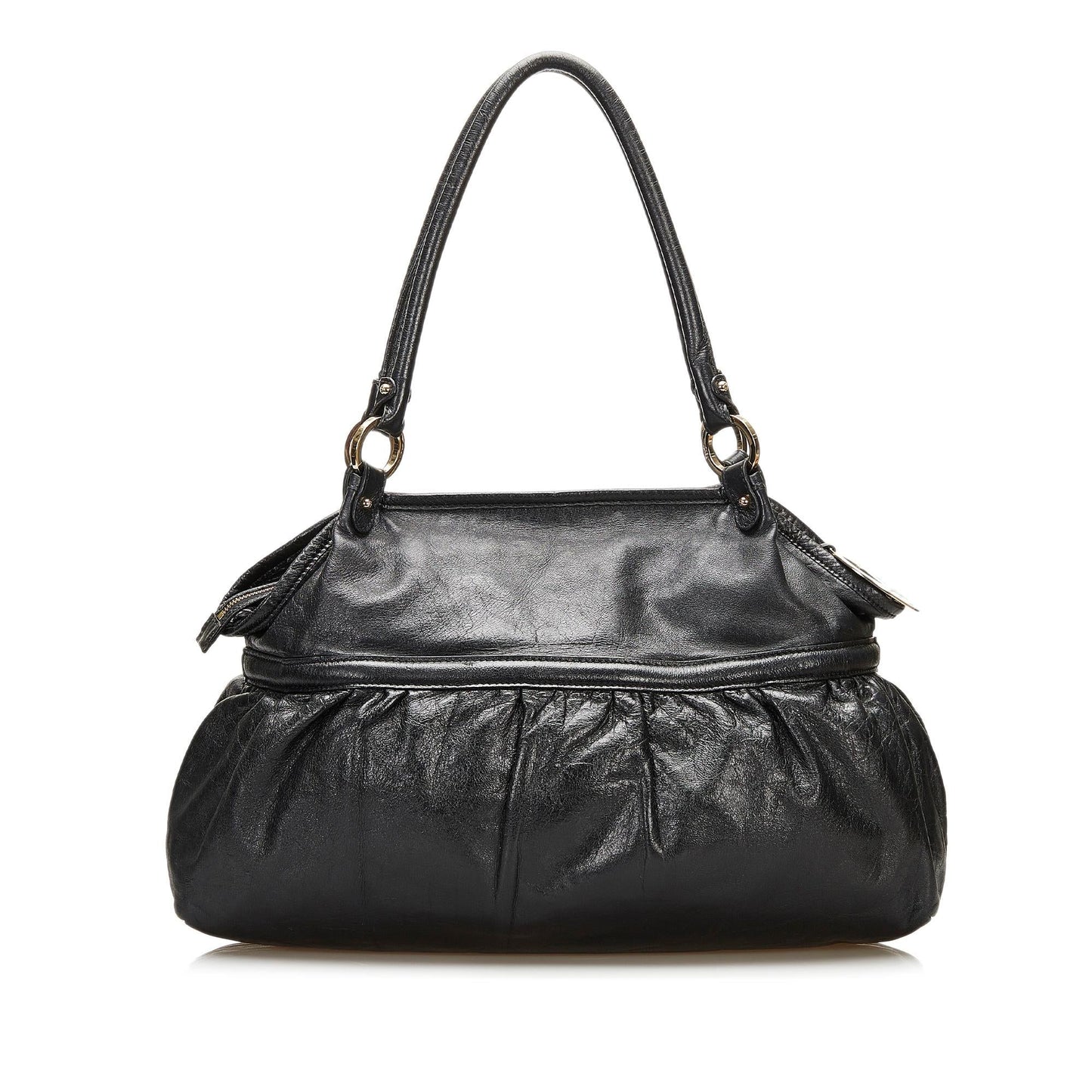 Fendi Leather Chef Shoulder Bag (35929)