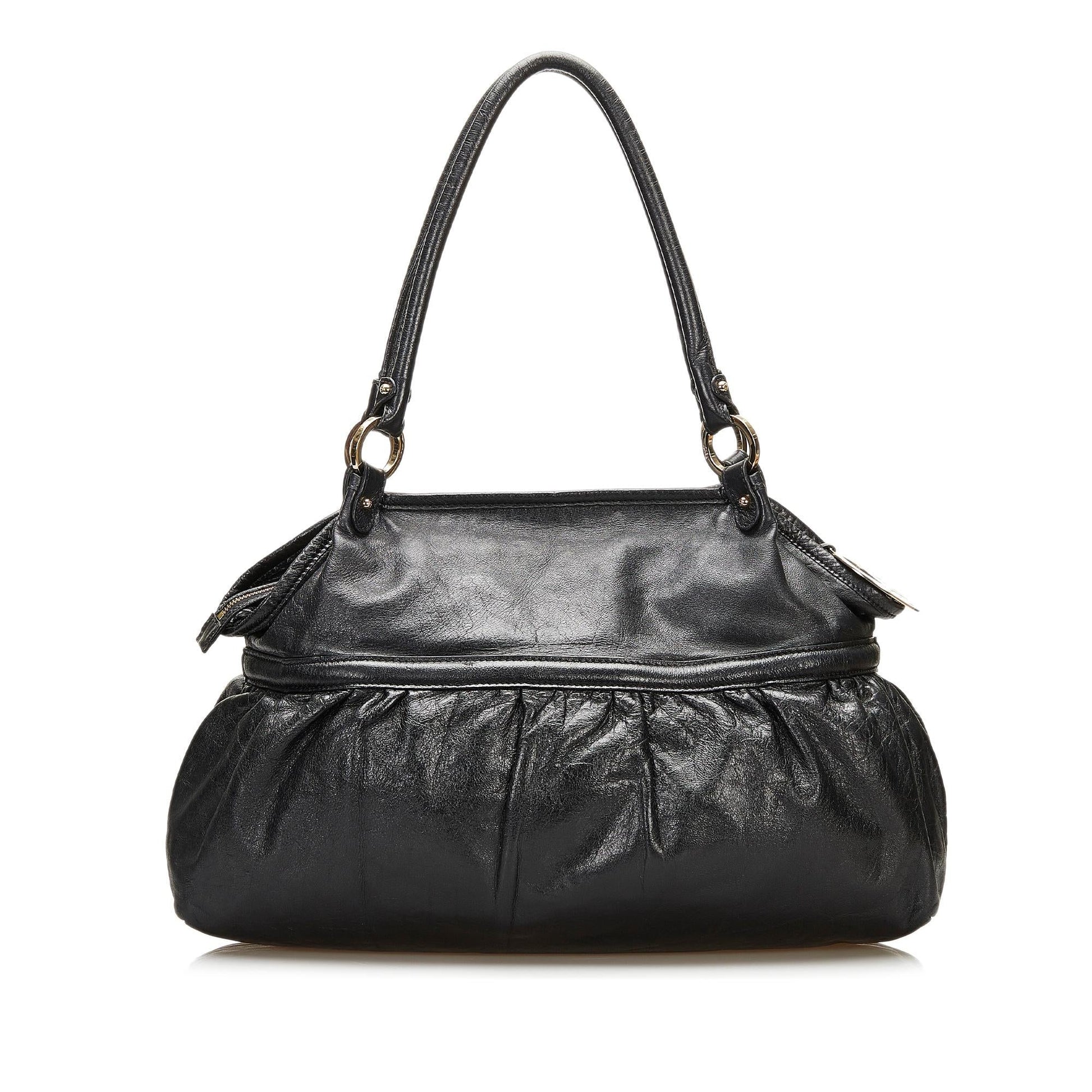 Fendi Leather Chef Shoulder Bag