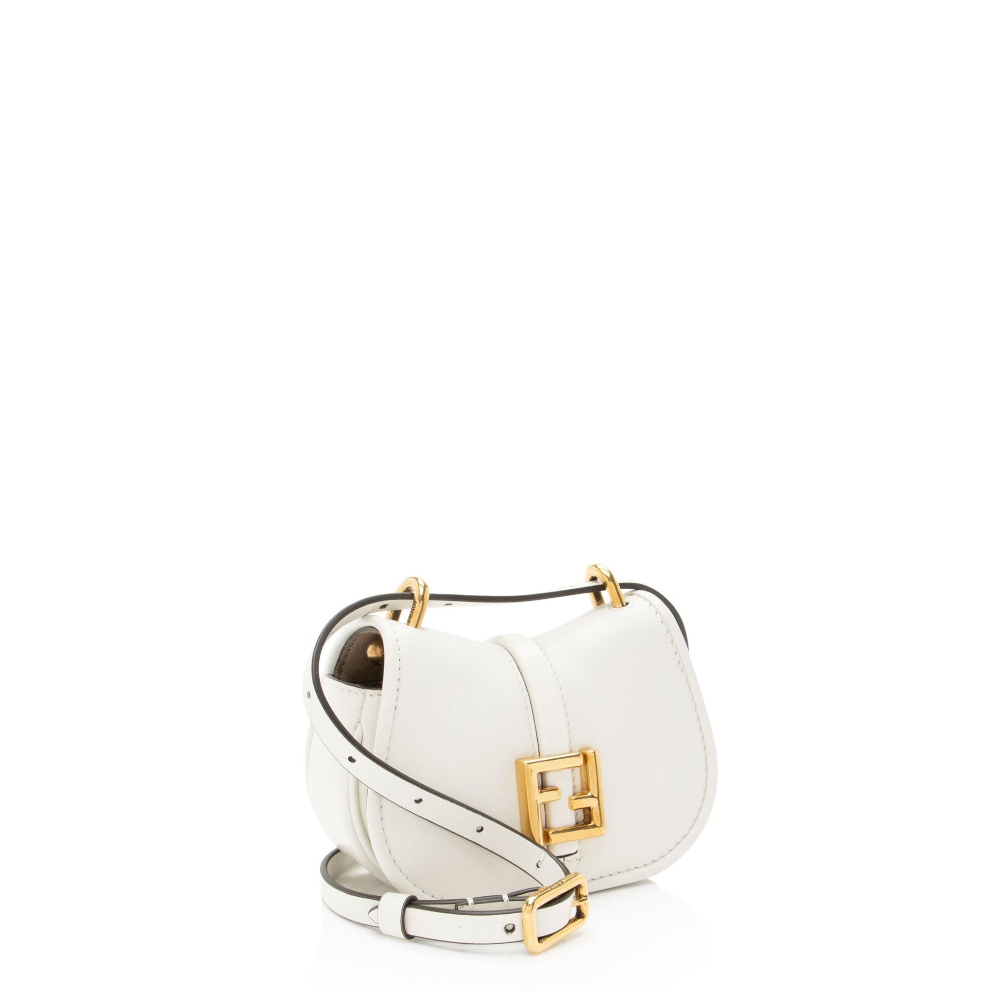 Fendi Selleria Leather Lei Boston Bag