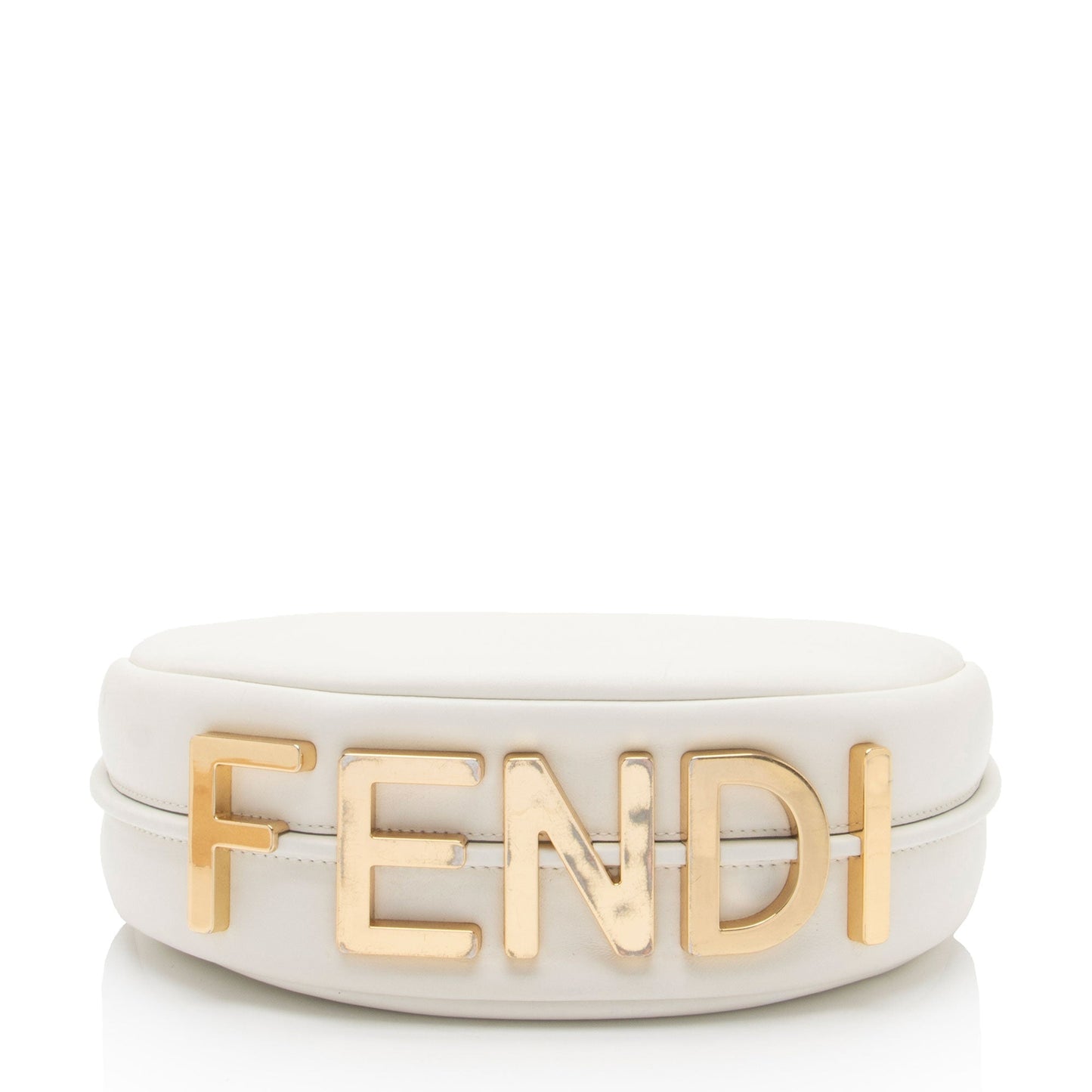 Fendi Leather Fendigraphy Small Hobo