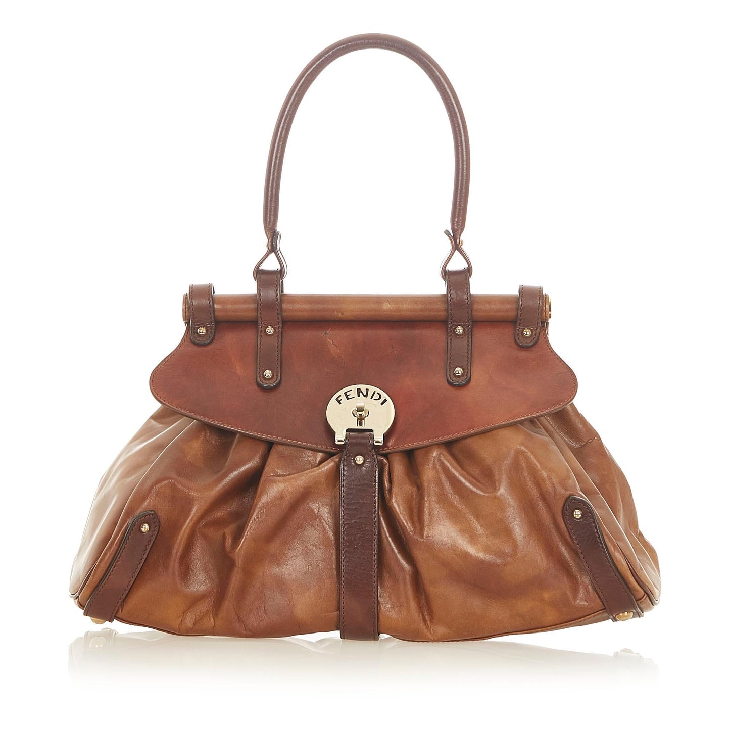 Fendi Leather Handbag (31690)