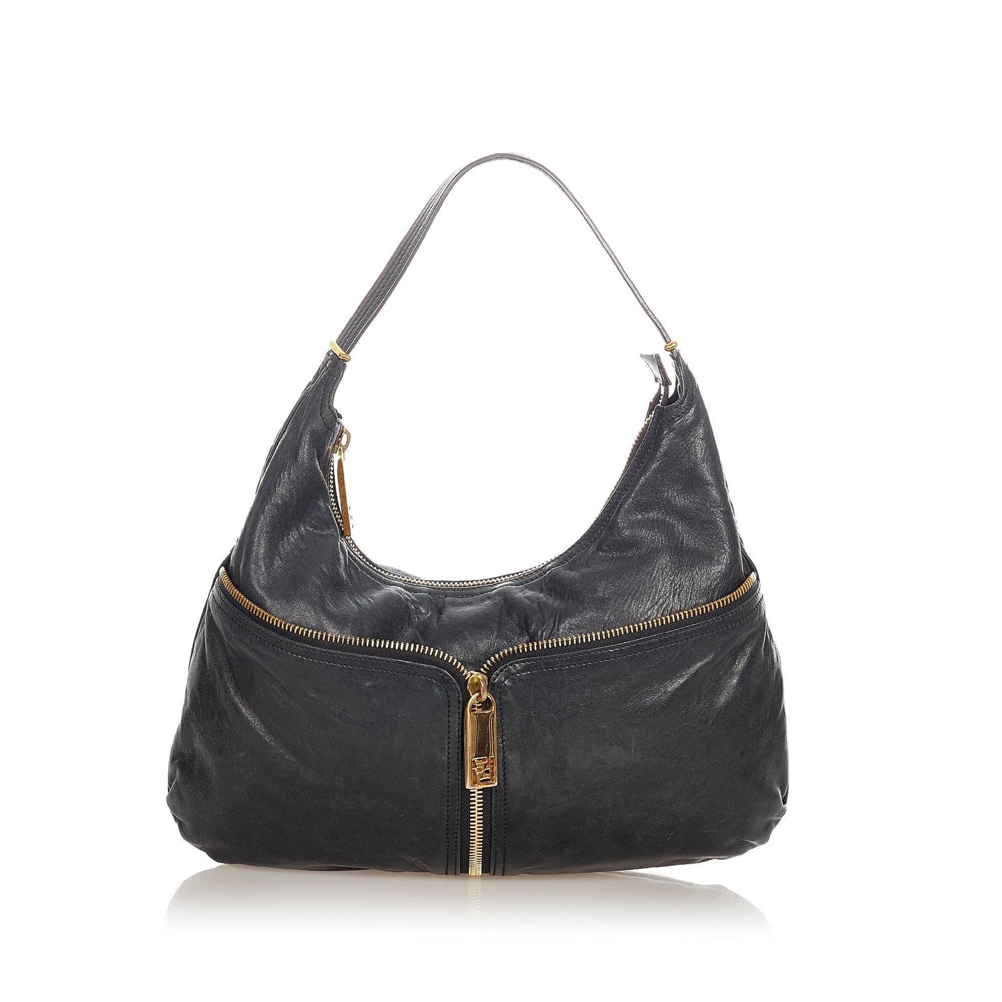 Fendi Leather Hobo Bag (22207)