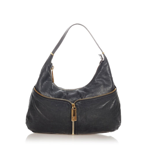 Fendi Leather Hobo Bag (22207)