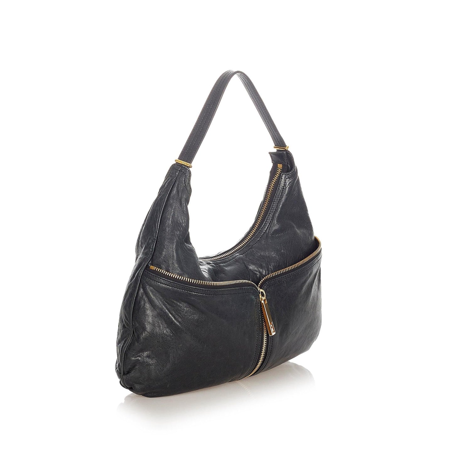 Fendi Leather Hobo Bag (22207)