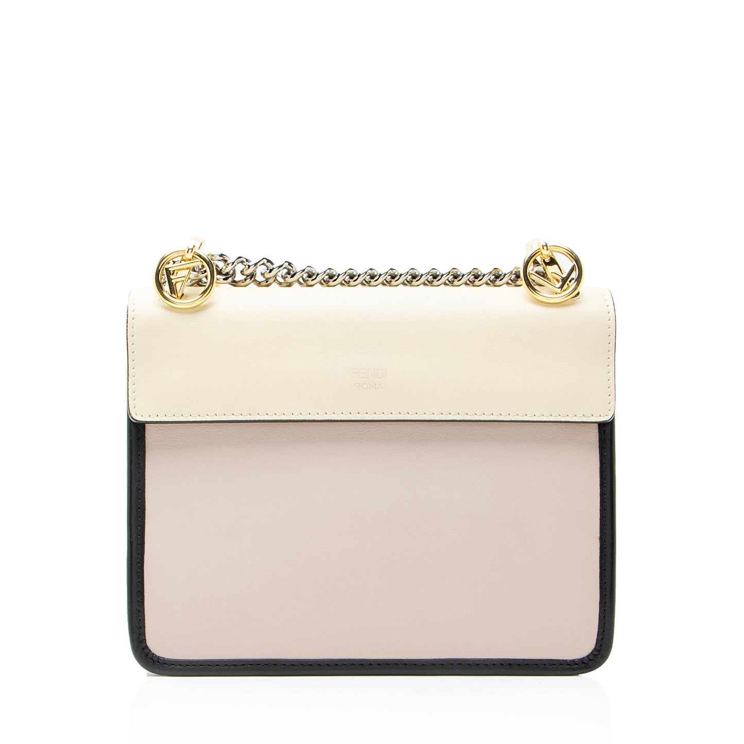 Fendi Shearling Fendi First Small Shoulder Bag