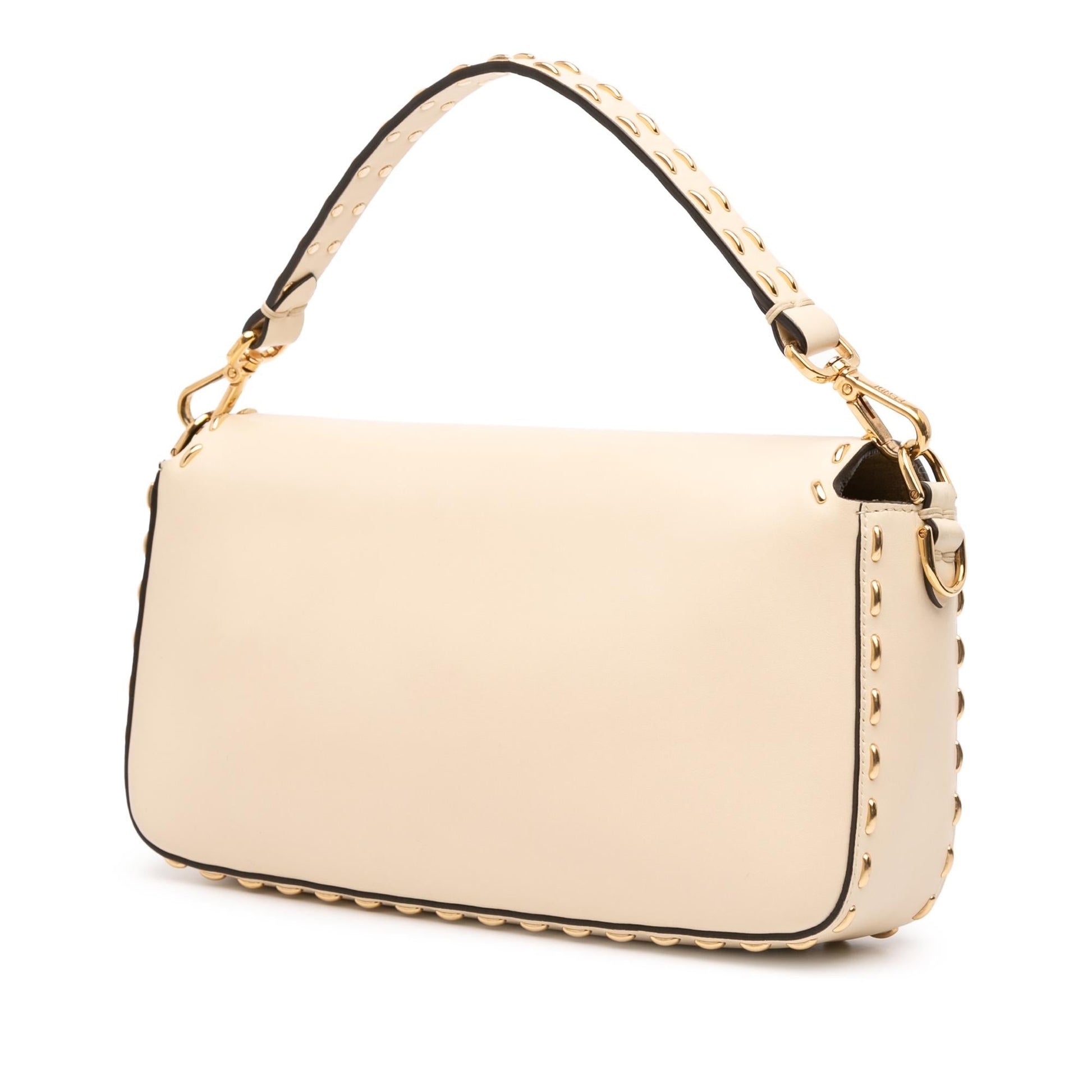 Fendi Large Zucchino Canvas Tote