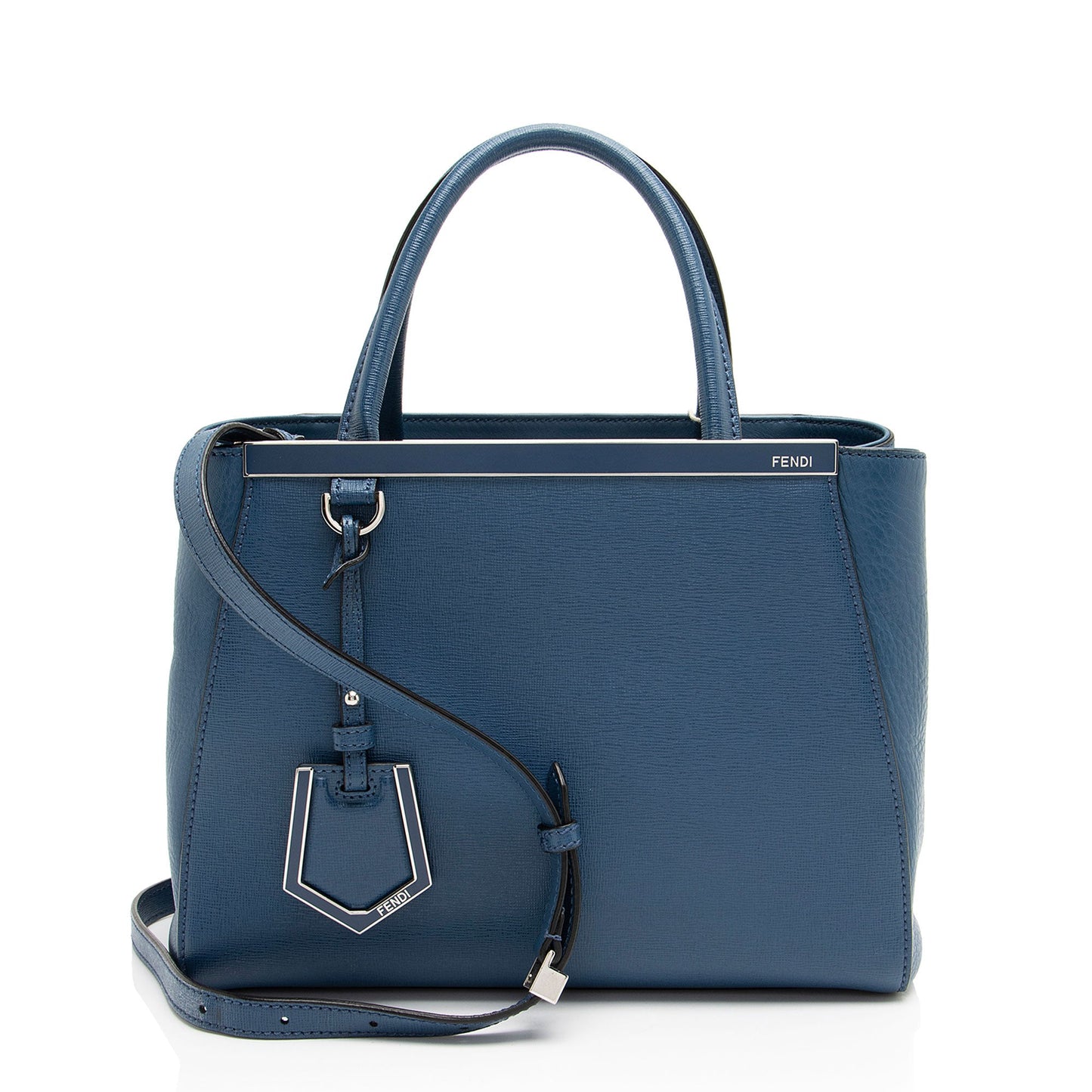 Fendi Leather Petite 2Jours Tote