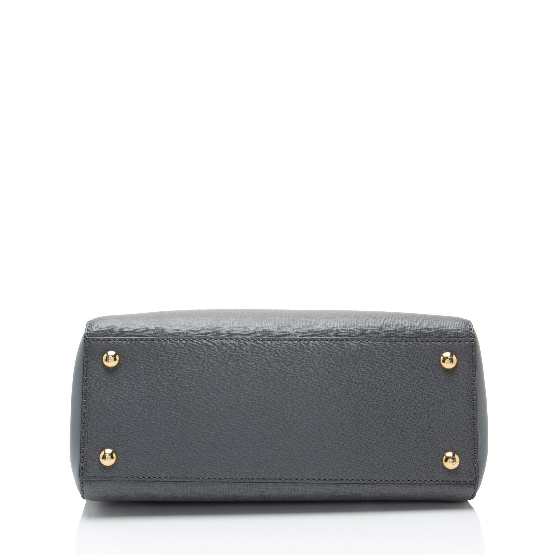 Fendi Leather Petite 2Jours Tote