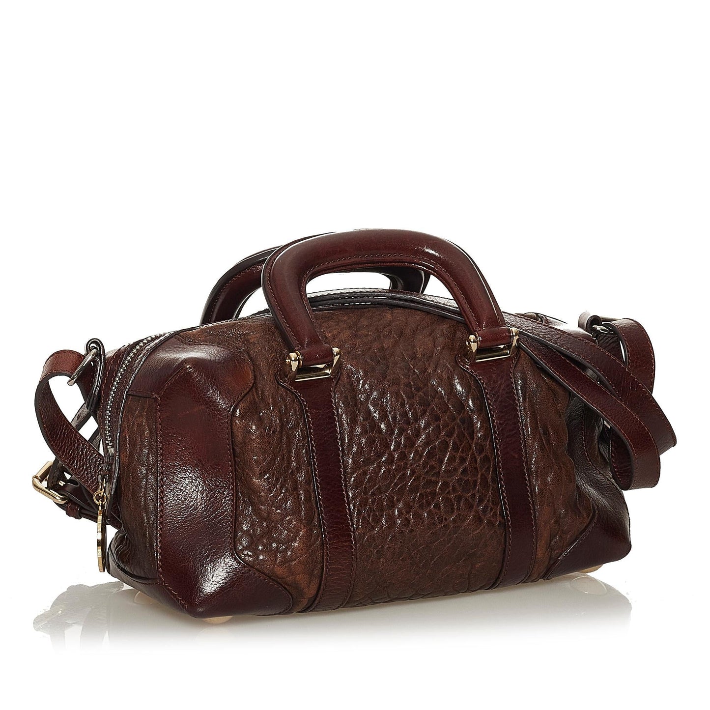 Fendi Leather Satchel (29169)