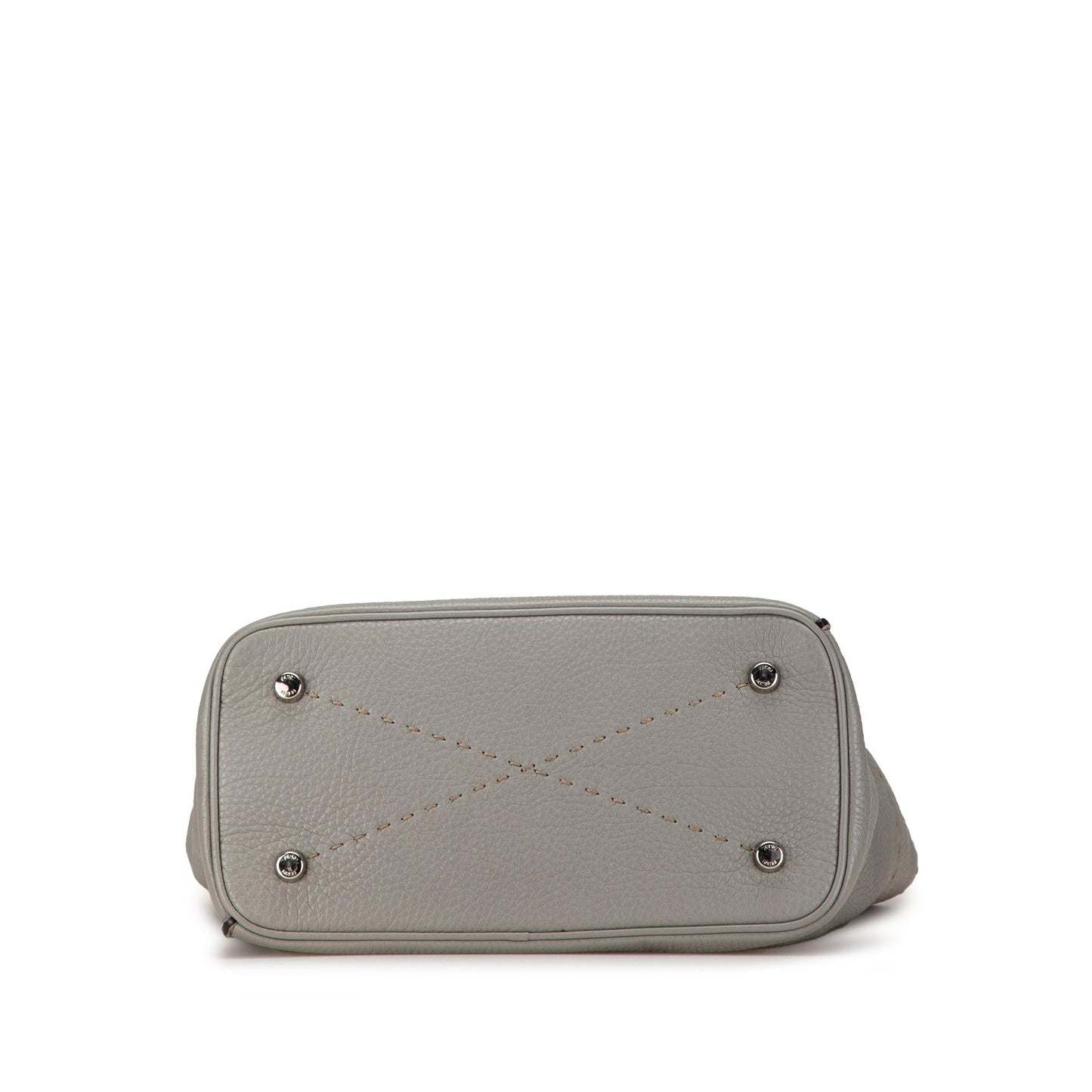 Fendi Leather Selleria Anna Satchel (olUVO5)