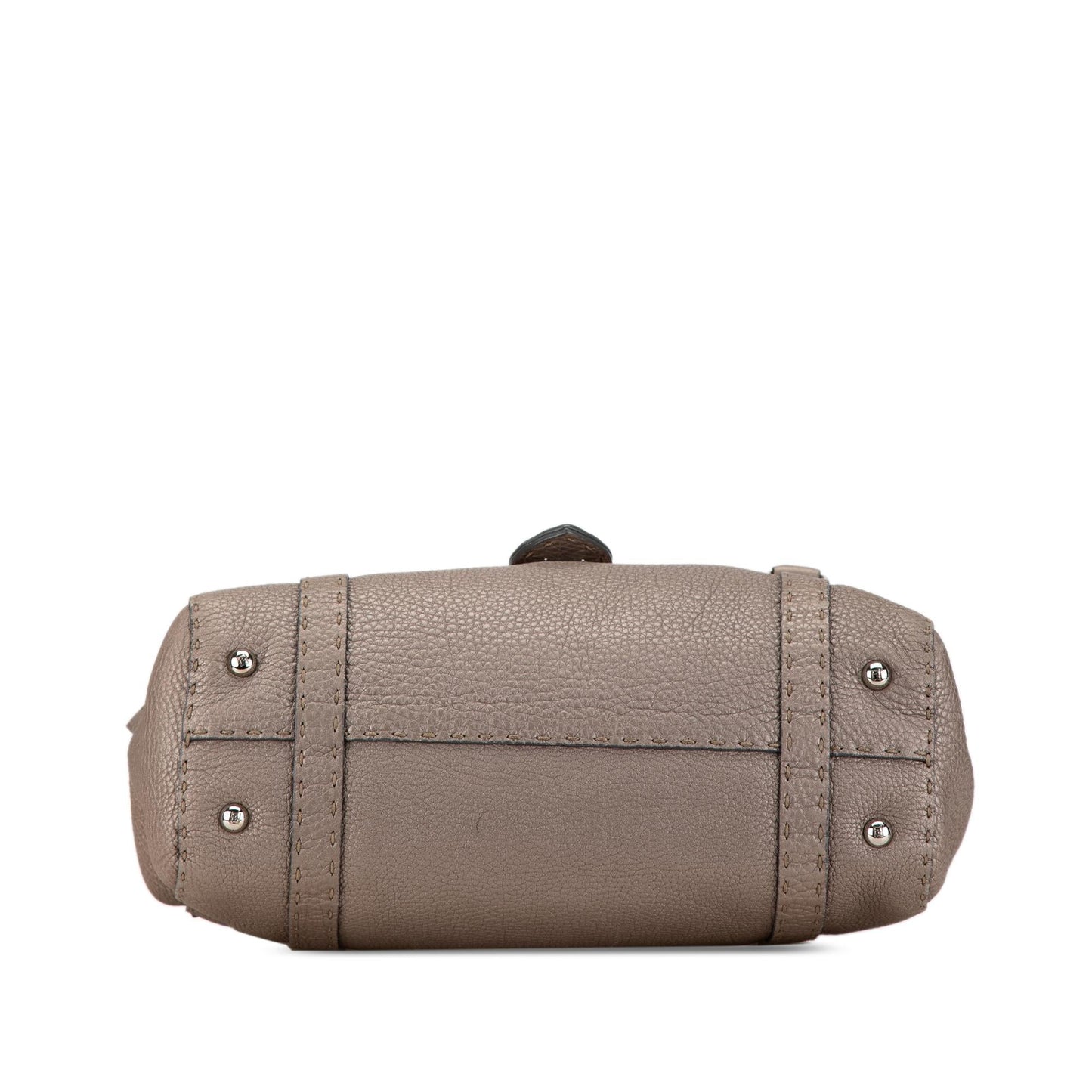 Fendi Leather Selleria Linda Handbag (kPApcq)