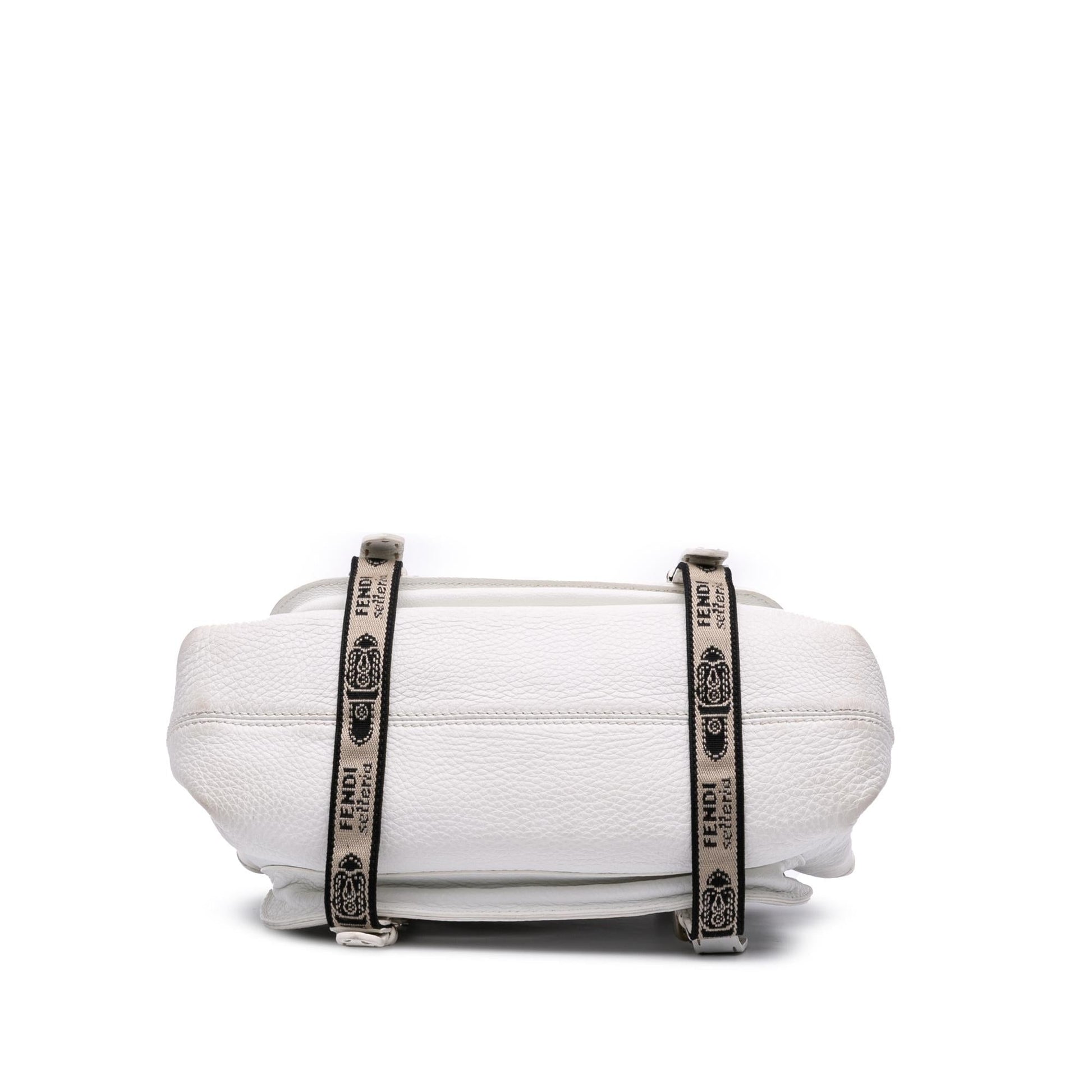 Fendi Leather Selleria Messalina Tote