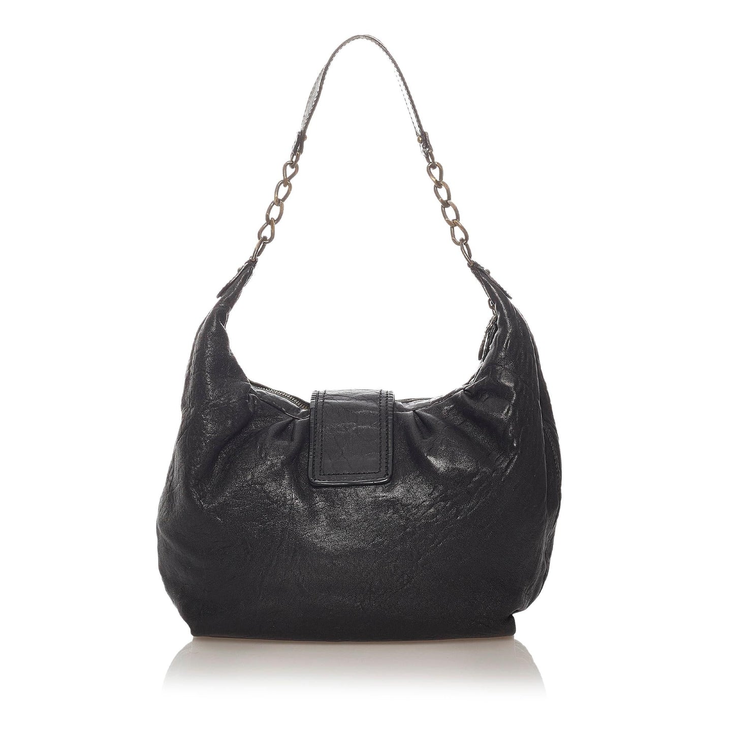 Fendi Leather Shoulder Bag (27957)