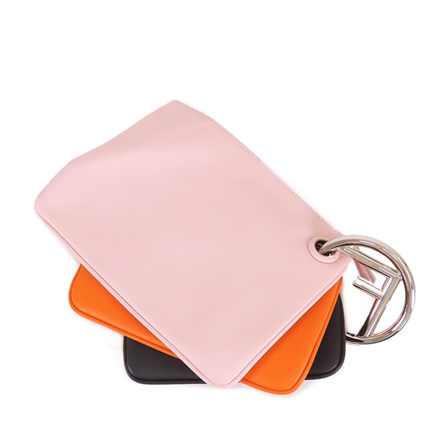 Fendi Leather Triplette Clutch Bag (sSklWg)