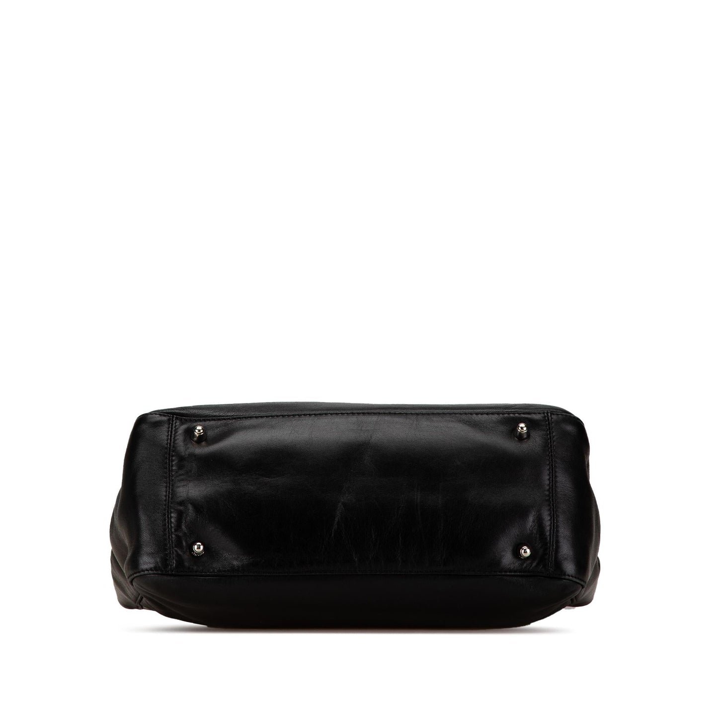 Fendi Leather Twins Handbag (cAh655)