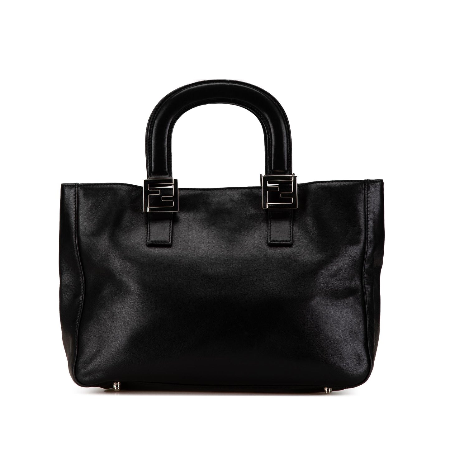 Fendi Leather Twins Handbag (cAh655)