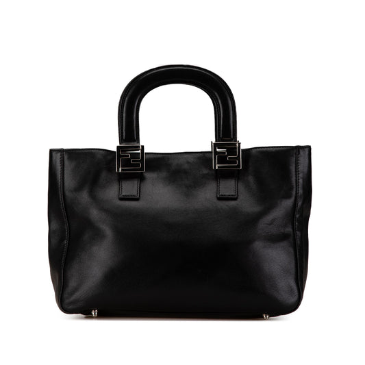 Fendi Leather Twins Handbag (cAh655)