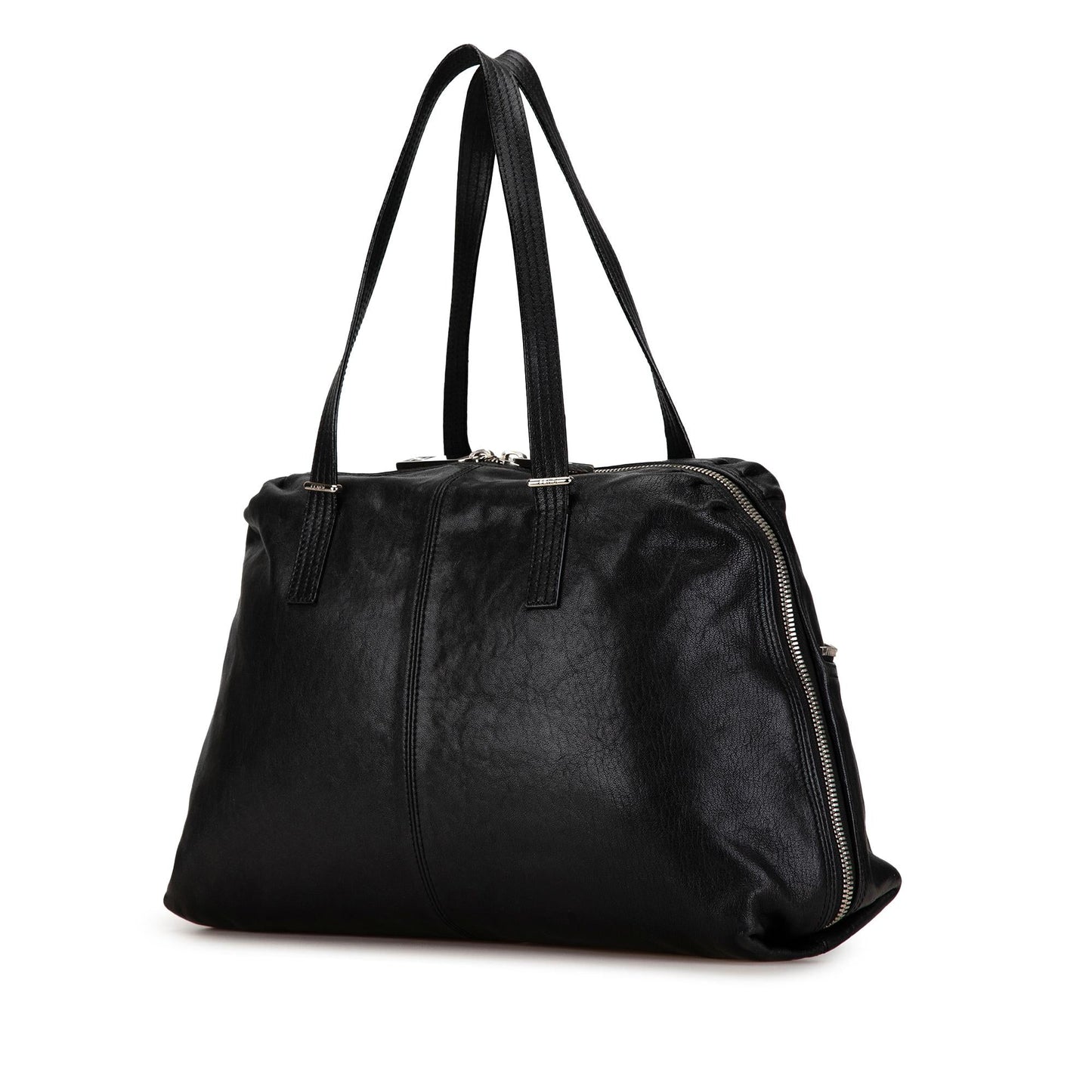 Fendi Leather Unzipped Shoulder Bag (JpD9gb)
