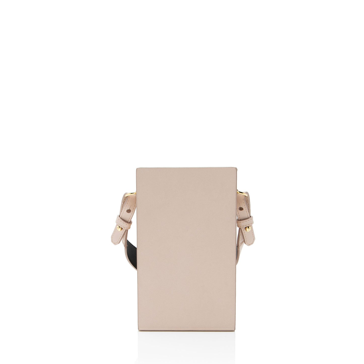Fendi Leather Vertical Box Shoulder Bag