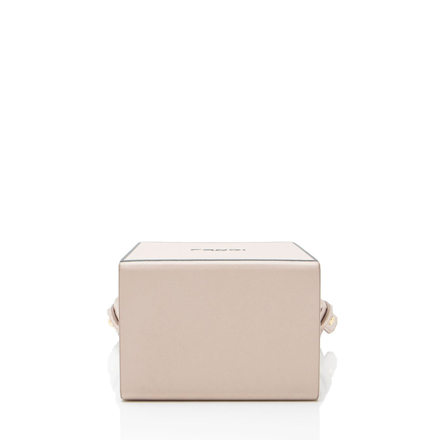 Fendi Leather Vertical Box Shoulder Bag