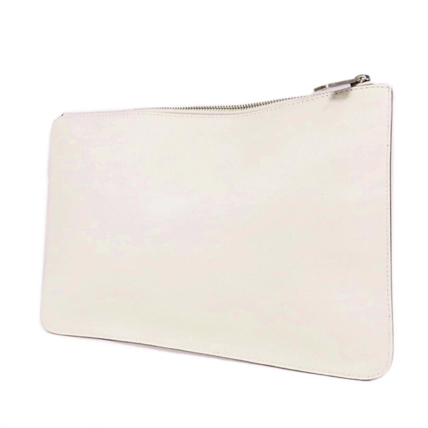 Fendi Leather Vocabulary 3D Logo Zip Pouch (JtWzTA)