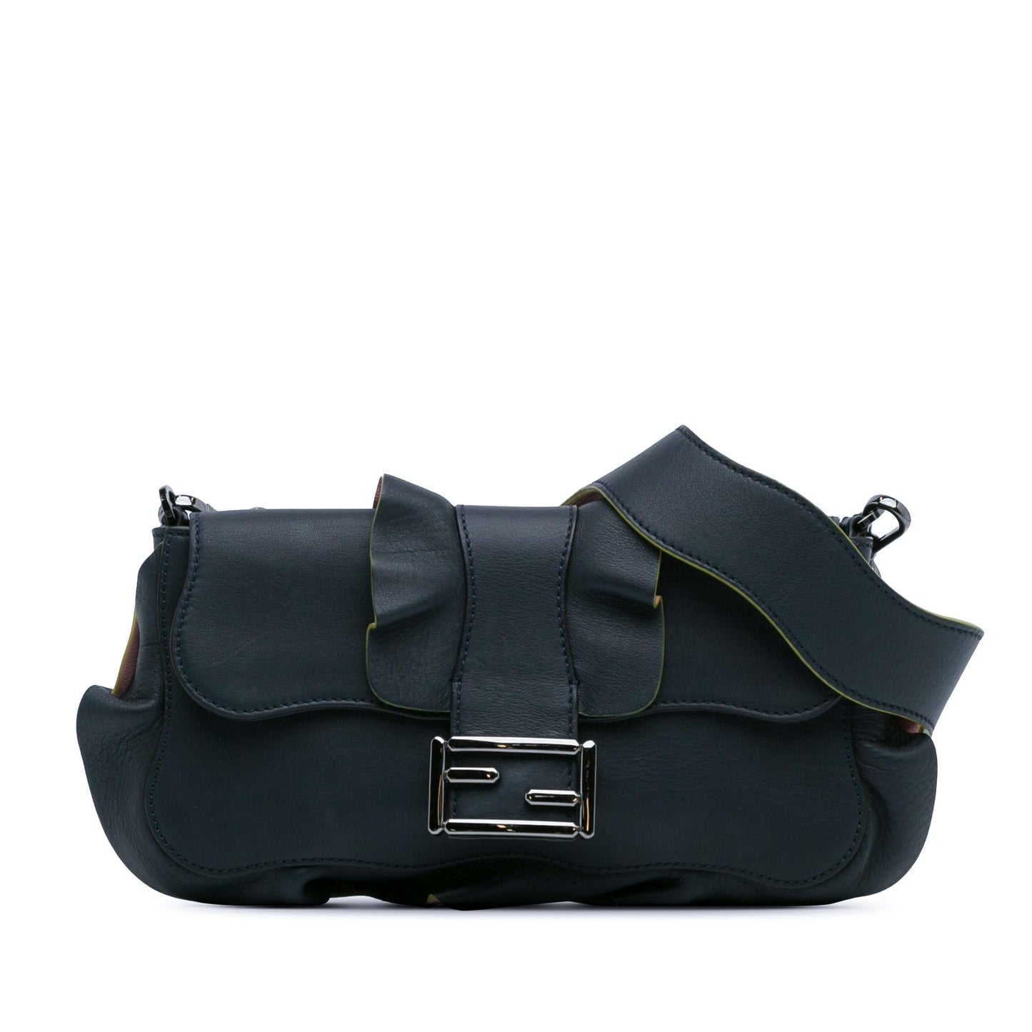 Fendi Leather Wave Baguette (jabYXM)