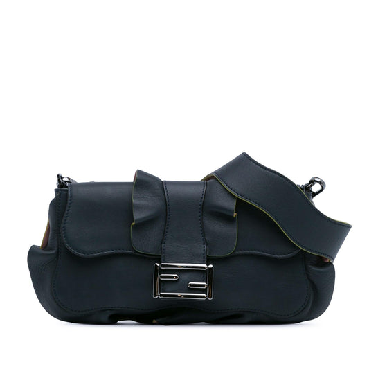 Fendi Leather Wave Baguette (jabYXM)