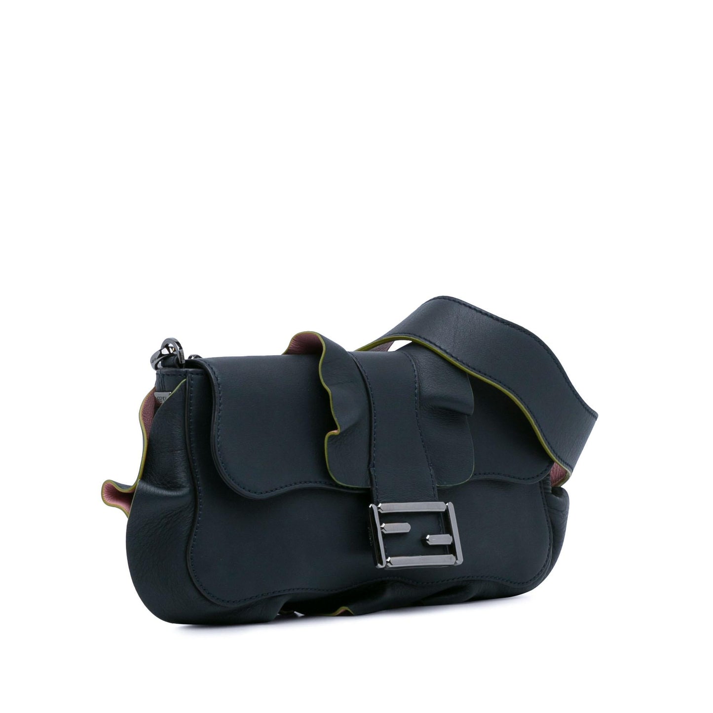 Fendi Leather Wave Baguette (jabYXM)