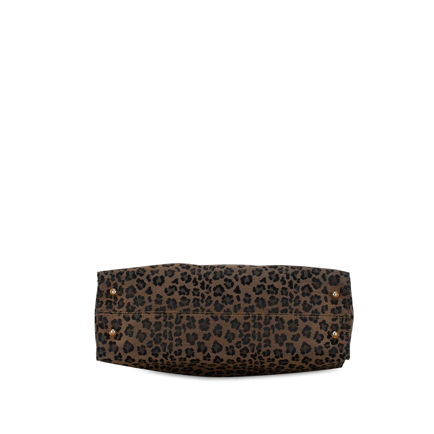 Fendi Leopard Print Canvas Tote (KYQBn0)