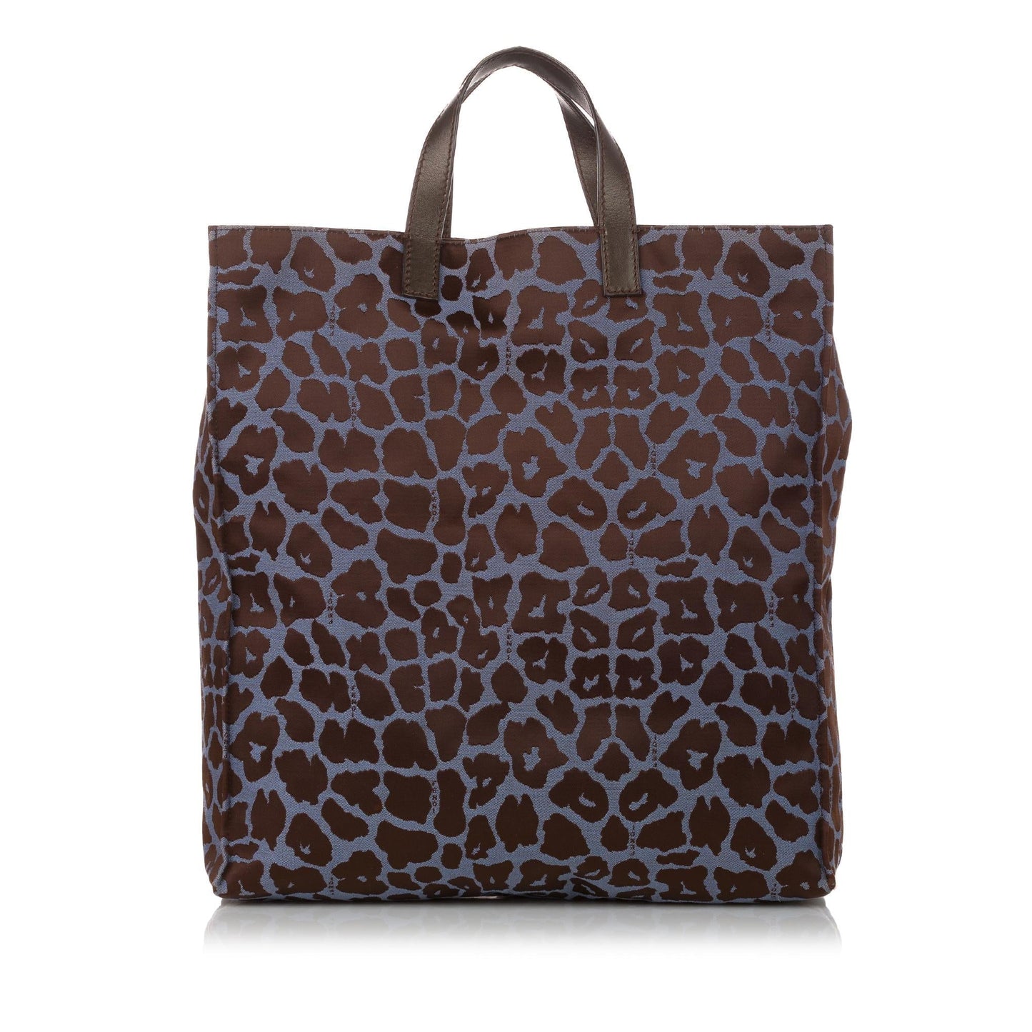 Fendi Leopard Print Nylon Tote Bag (31059)