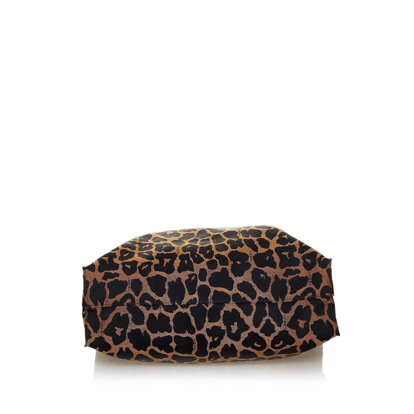 Fendi Leopard Print Nylon Tote Bag