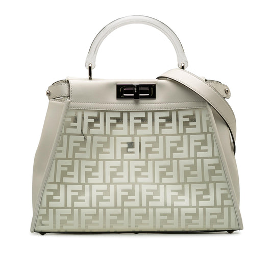 Fendi Limited Edition Zucca Clear Peekaboo (FiicNF)